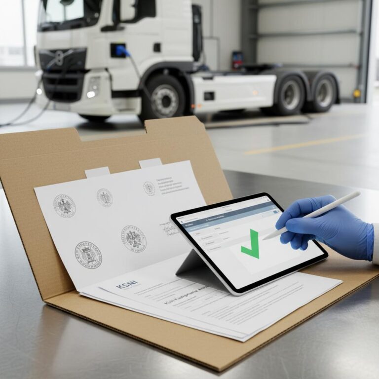 E-LKW Förderung: So beantragen Sie die Kaufprämie (KSNI)