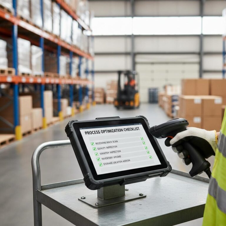 Wareneingang optimieren: Checkliste für schnellere Prozesse