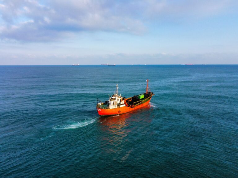 Frachtkosten im Griff – Frachtschiff auf offener See